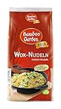 Bamboo Garden - Wok Nudeln | Instant Eier-Nudeln | Einrühren ohne Vorkochen | Für asiatische Wok Gerichte | 250 g im Beutel